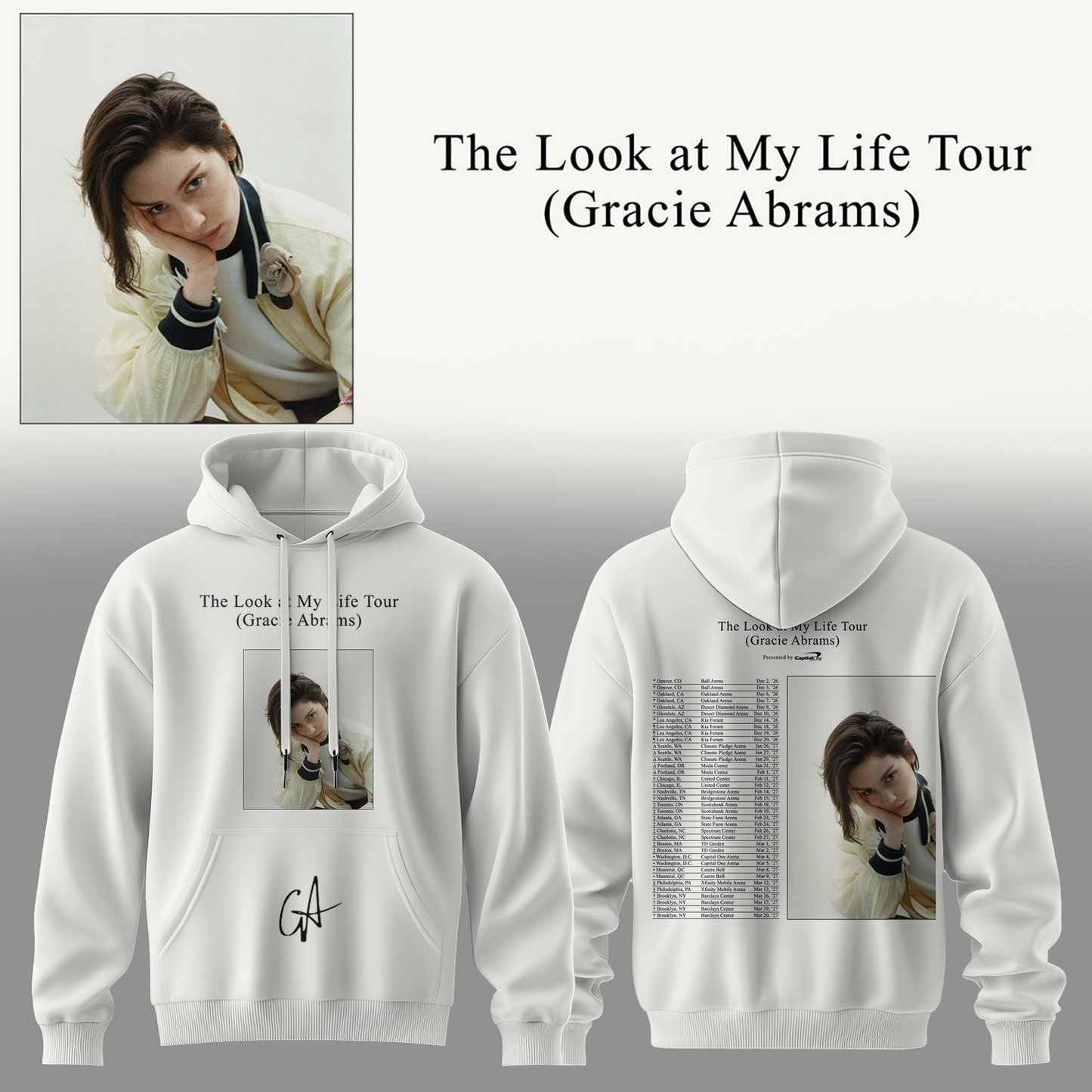 Gracie Abrams Daughter from Hell Signed Hoodie