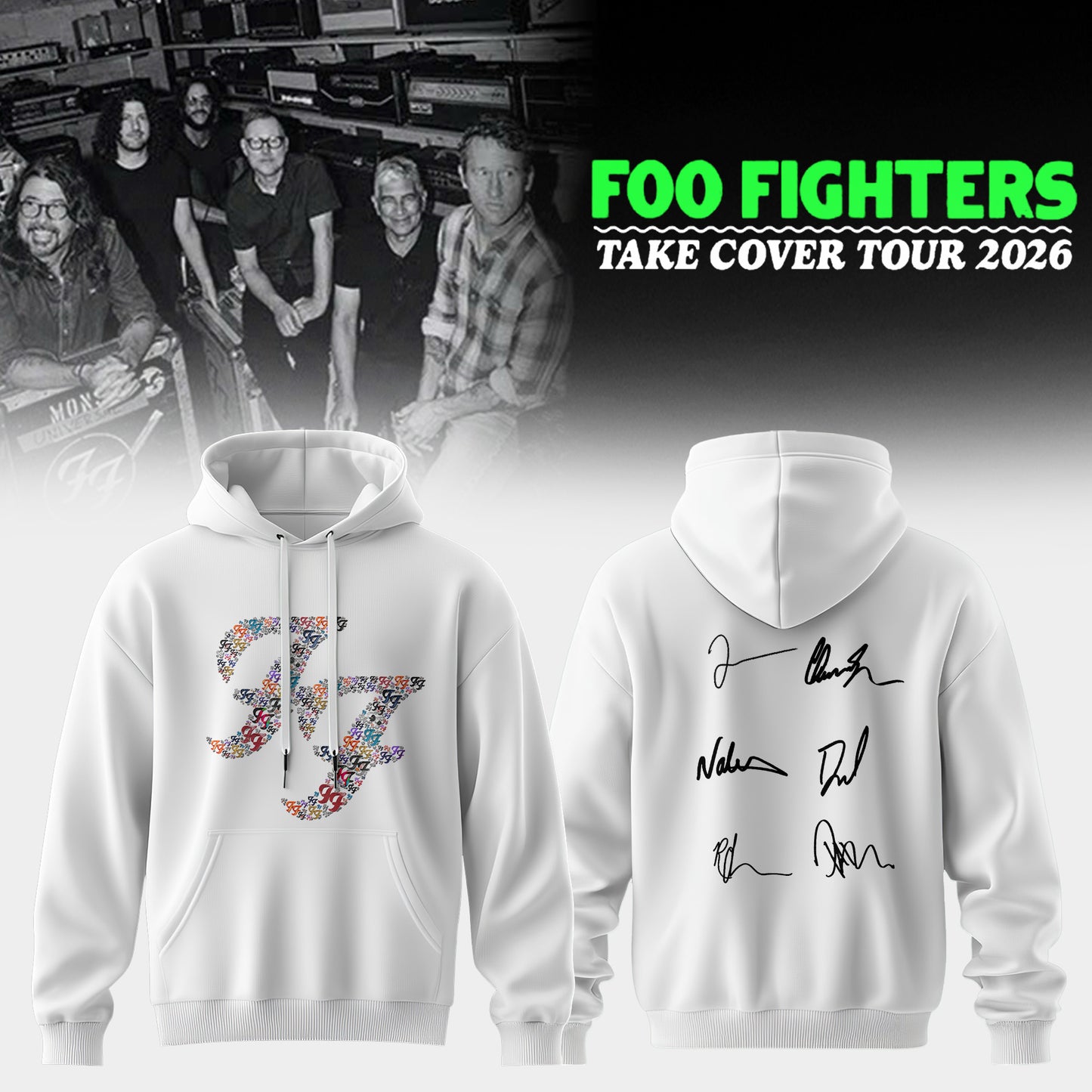 FF ”Take Cover Tour 2026” Limited Edition Signature – Hoodie