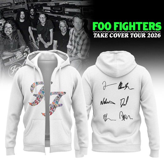 FF ”Take Cover Tour 2026” Limited Edition Signature – Zip Hoodie