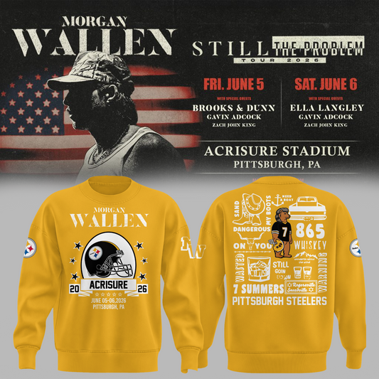 🔥 MW x Pittsburgh Stadium Tour 2026 Limited Edition Sweatshirt