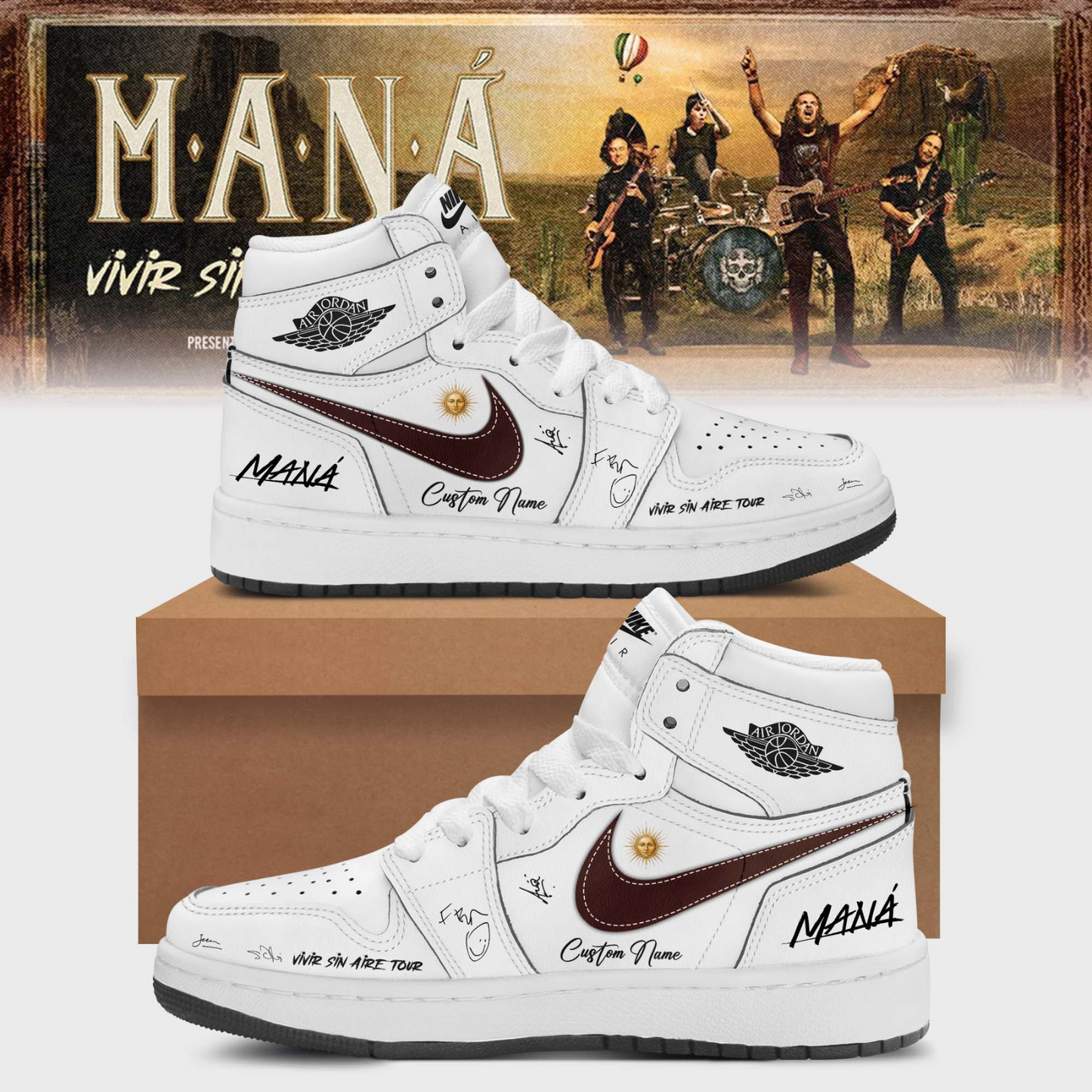 Maná “Vivir Sin Aire Tour” – Shoes