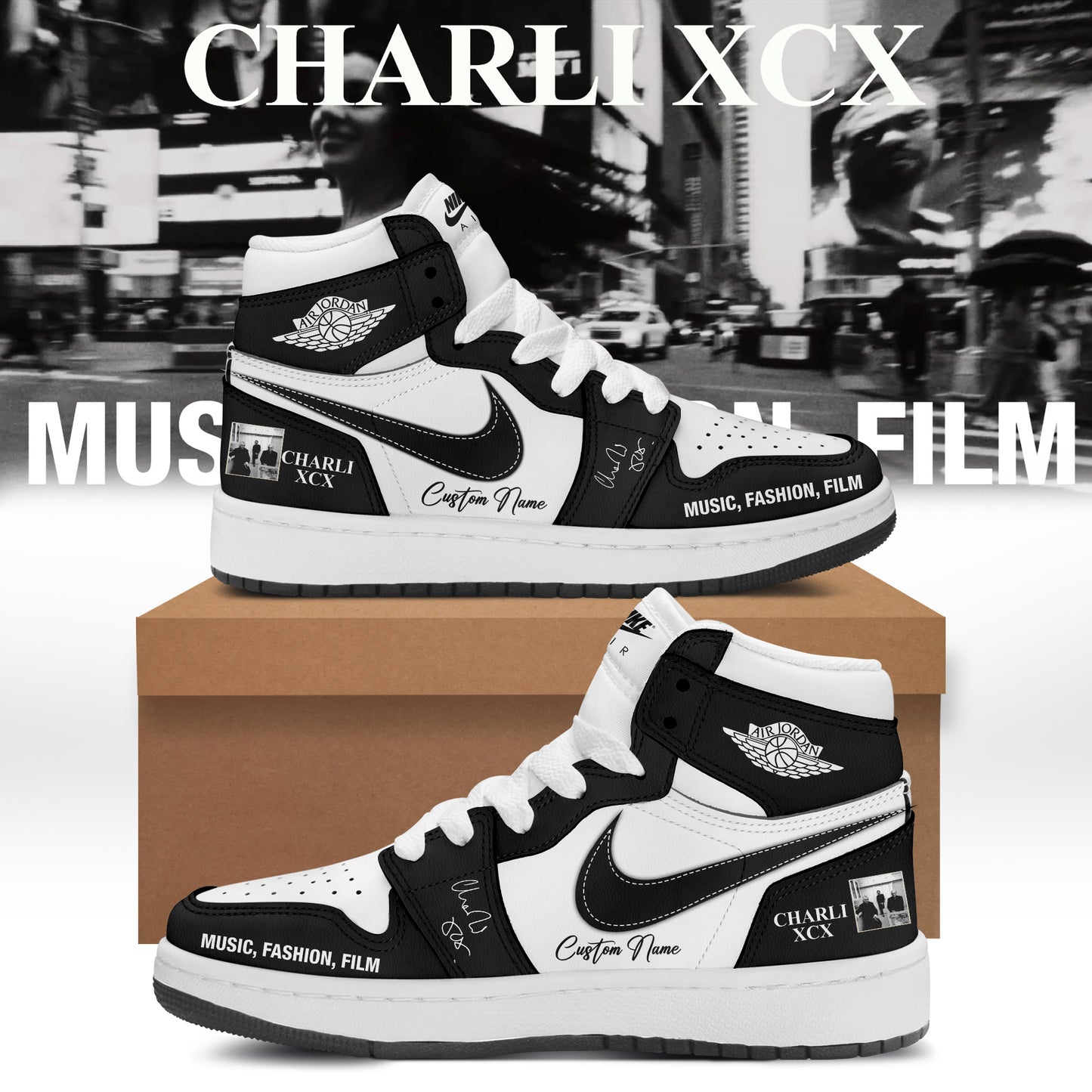 .Charli_XCX “Album Music, Fashion, Film ” Shoes
