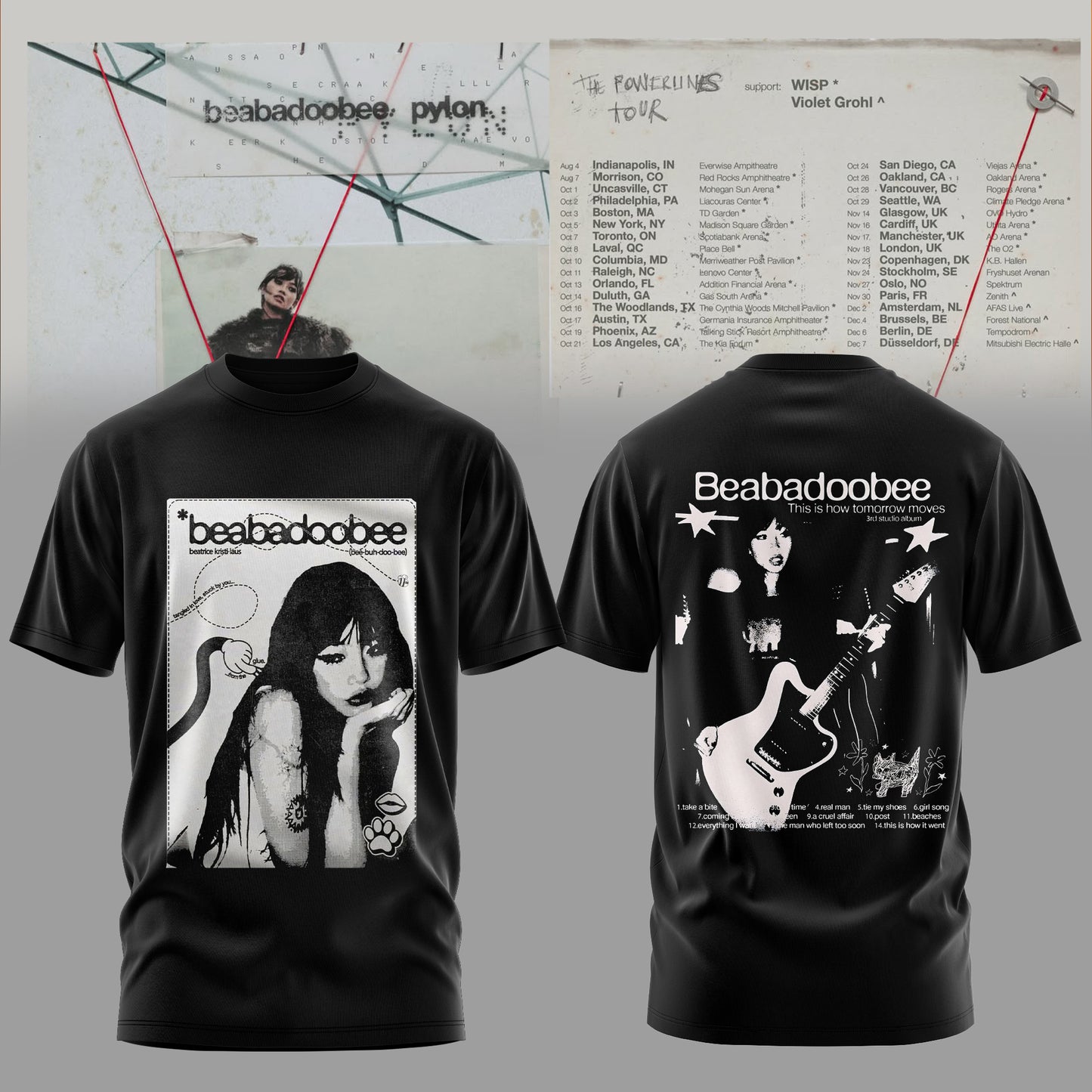 _ The Powerlines Tour 2026 Edition Tee