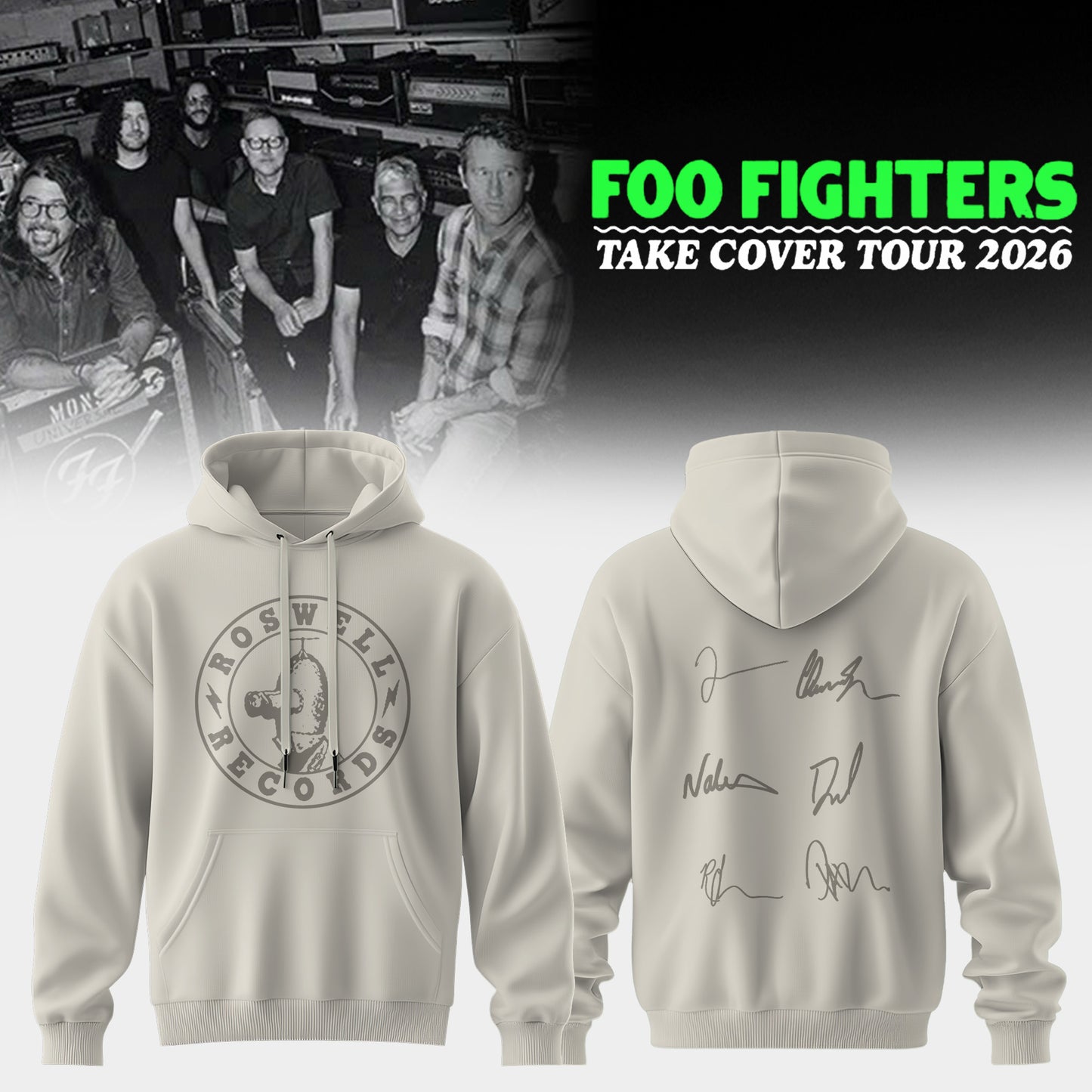 FF ”Take Cover Tour 2026” Limited Edition Signature – Hoodie