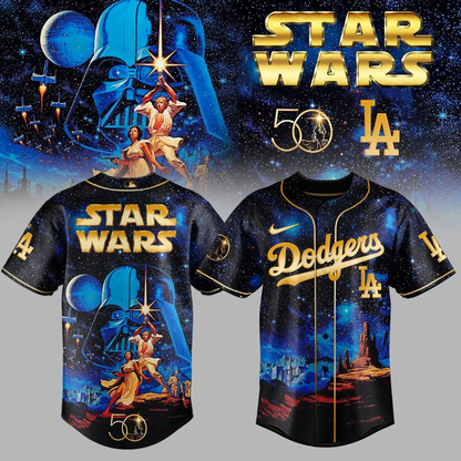 _.Star Wars Edition Baseball Jersey