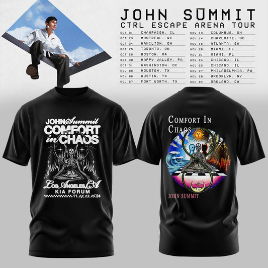 John Summit – CTRL ESCAPE Arena Tour 2026 T-shirt
