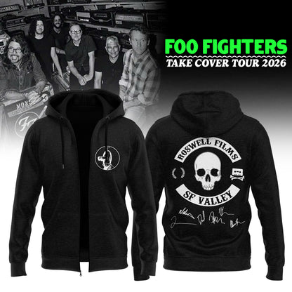 FF ”Take Cover Tour 2026” Limited Edition Signature – Zip Hoodie