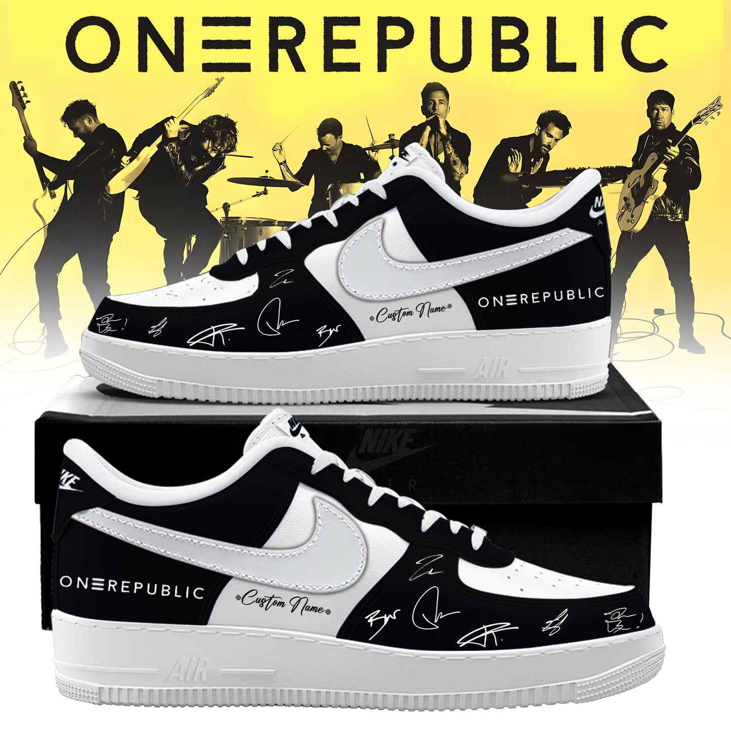 .OneRepublic Official Tour Shoes