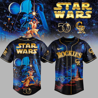 _.Star Wars Edition Baseball Jersey