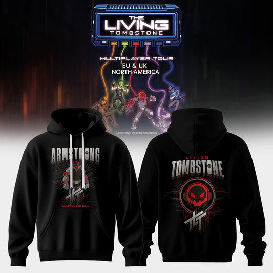 The Living Tombstone: Multiplayer Tour 2026 Limited Hoodie – Amstrong
