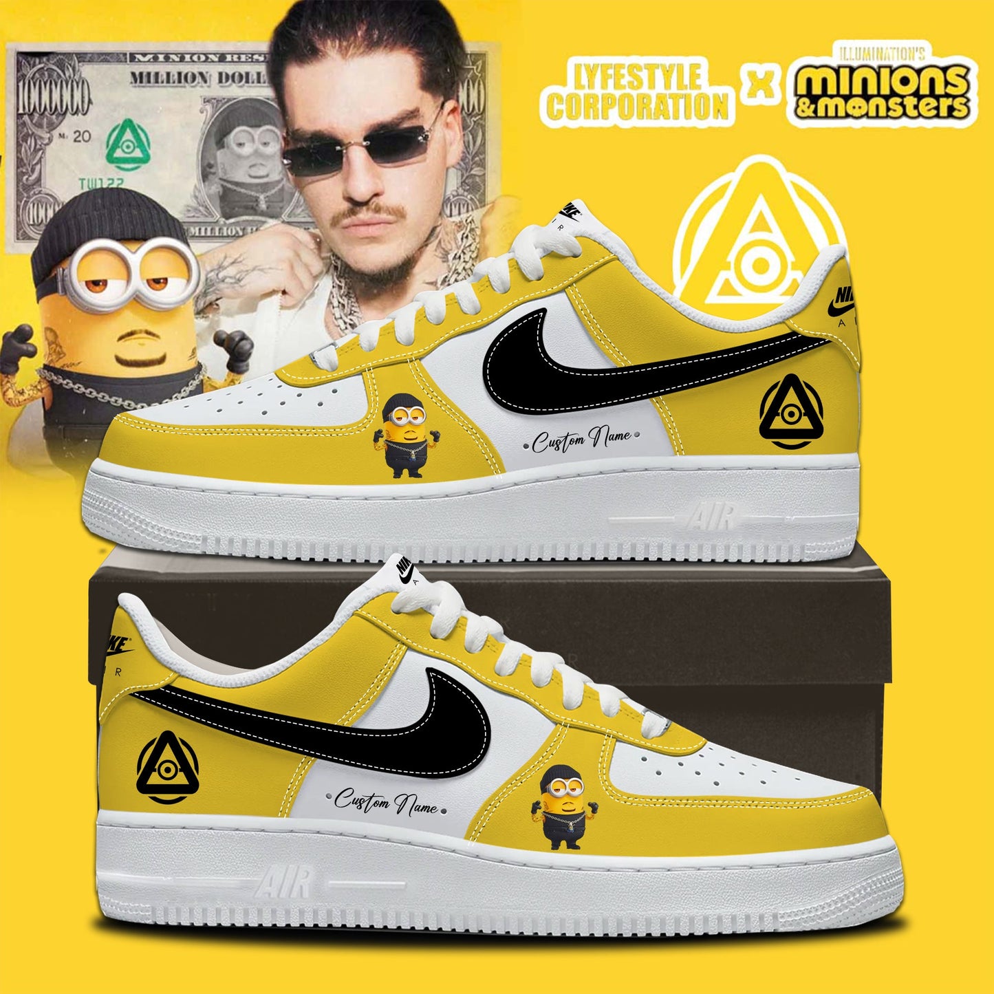 LYFESTYLE CORPORATION X MINIONS & MONSTERS Shoes 12