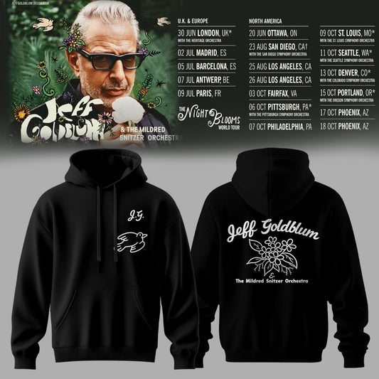 JEFF GOLDBLUM LIMITED EDITION TOUR HOODIE COLLECTION