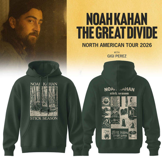 Noah Kahan – The Great Divide Tour Merch Limited Hoodie