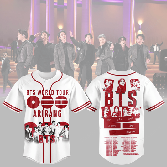 BTSLOVE Baseball Jersey Shirt Ver207