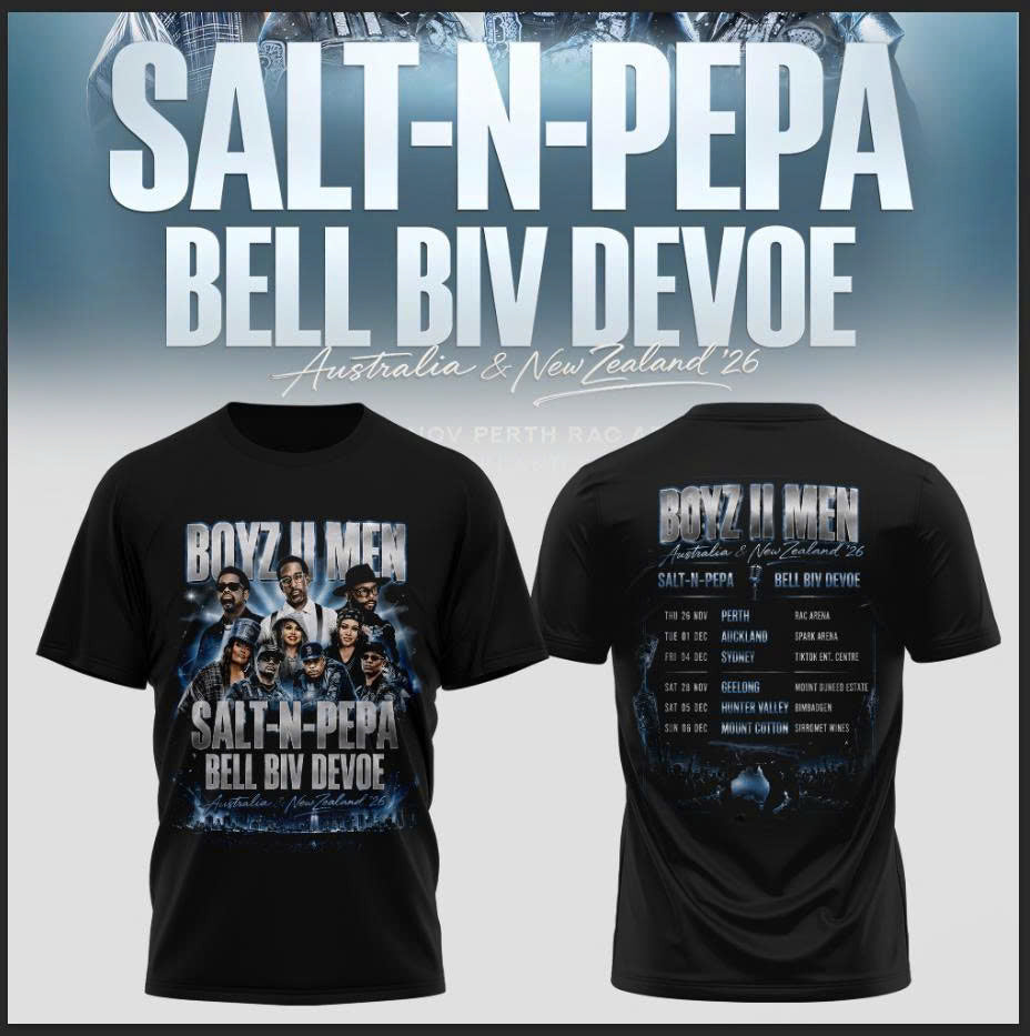 SALT-N-PEPA • BOYZ II MEN • BELL BIV DEVOE COLLECTION TEE
