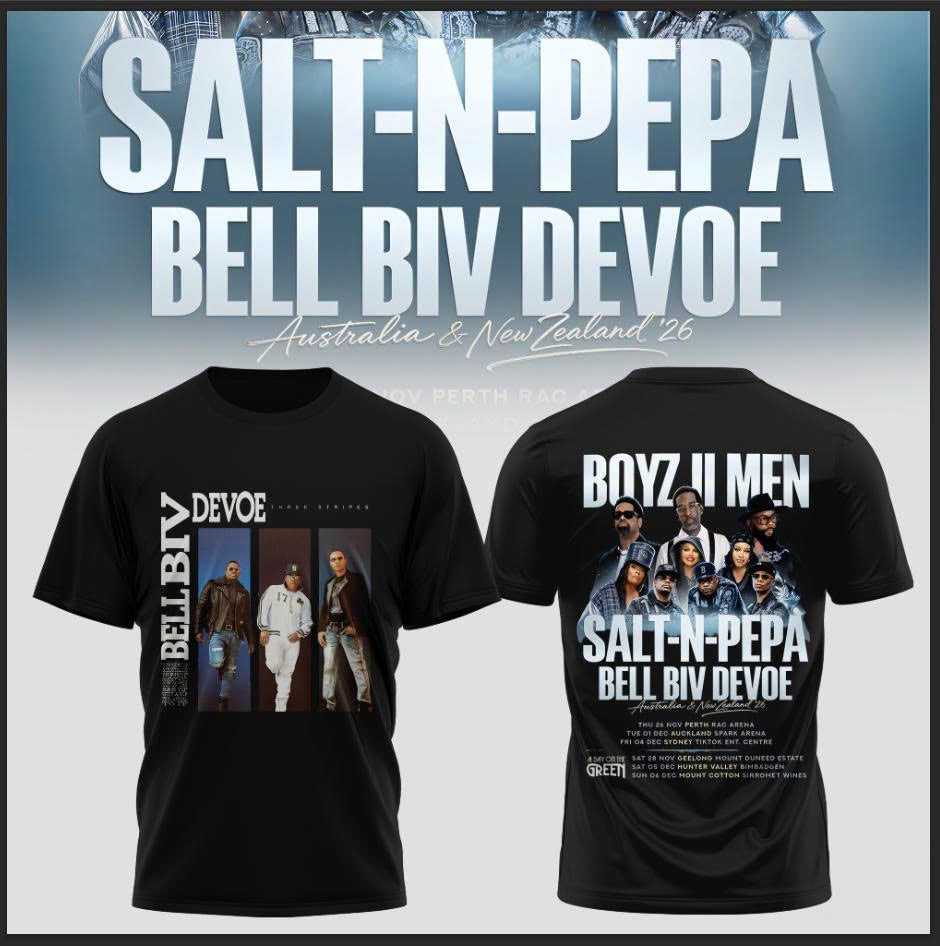SALT-N-PEPA • BOYZ II MEN • BELL BIV DEVOE COLLECTION TEE