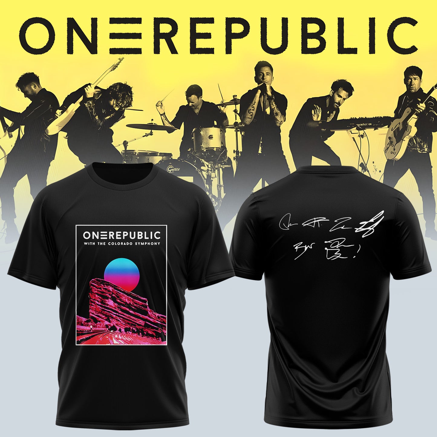 OneRepublic Official Tour TShirt