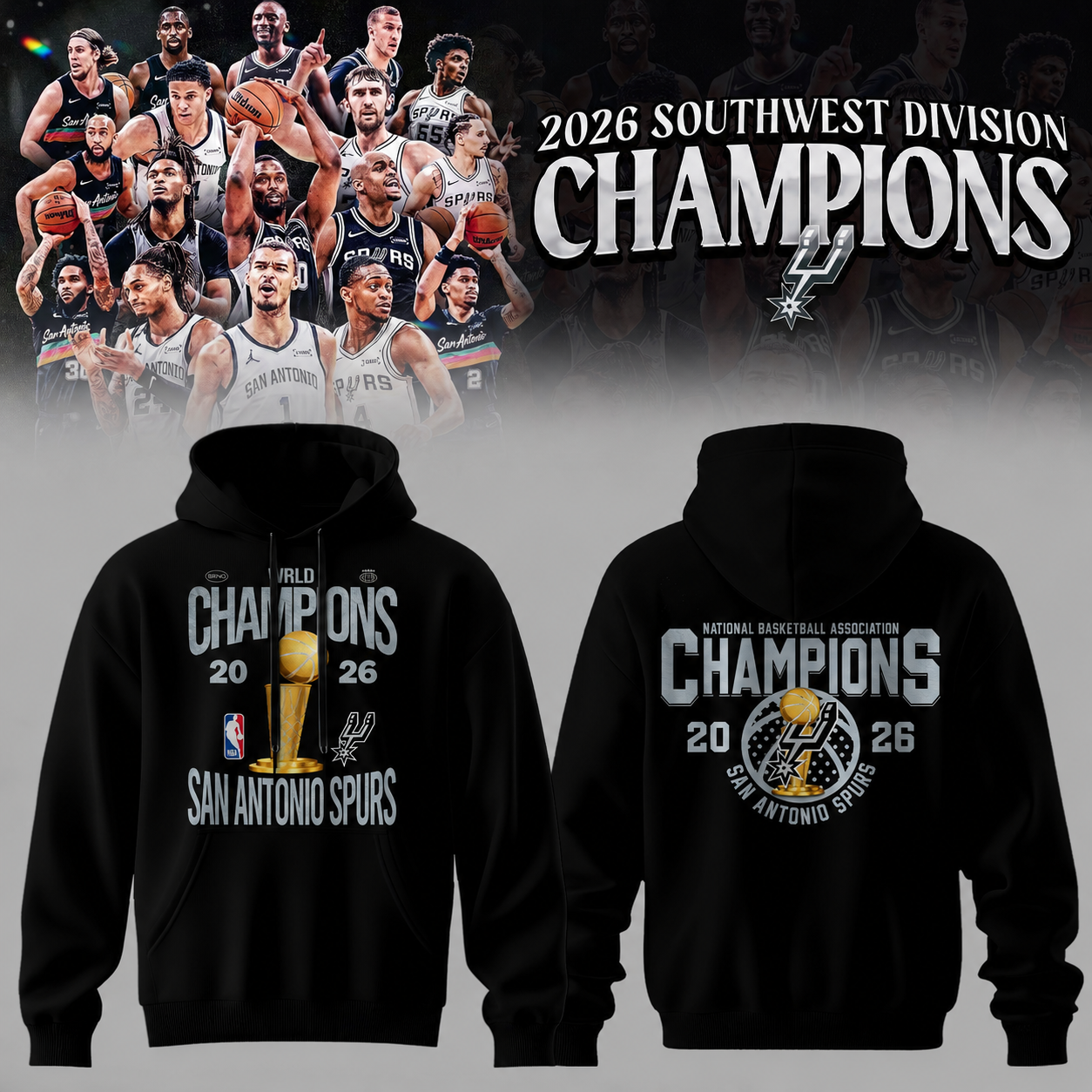 Spurs 2026 Champions Black Edition