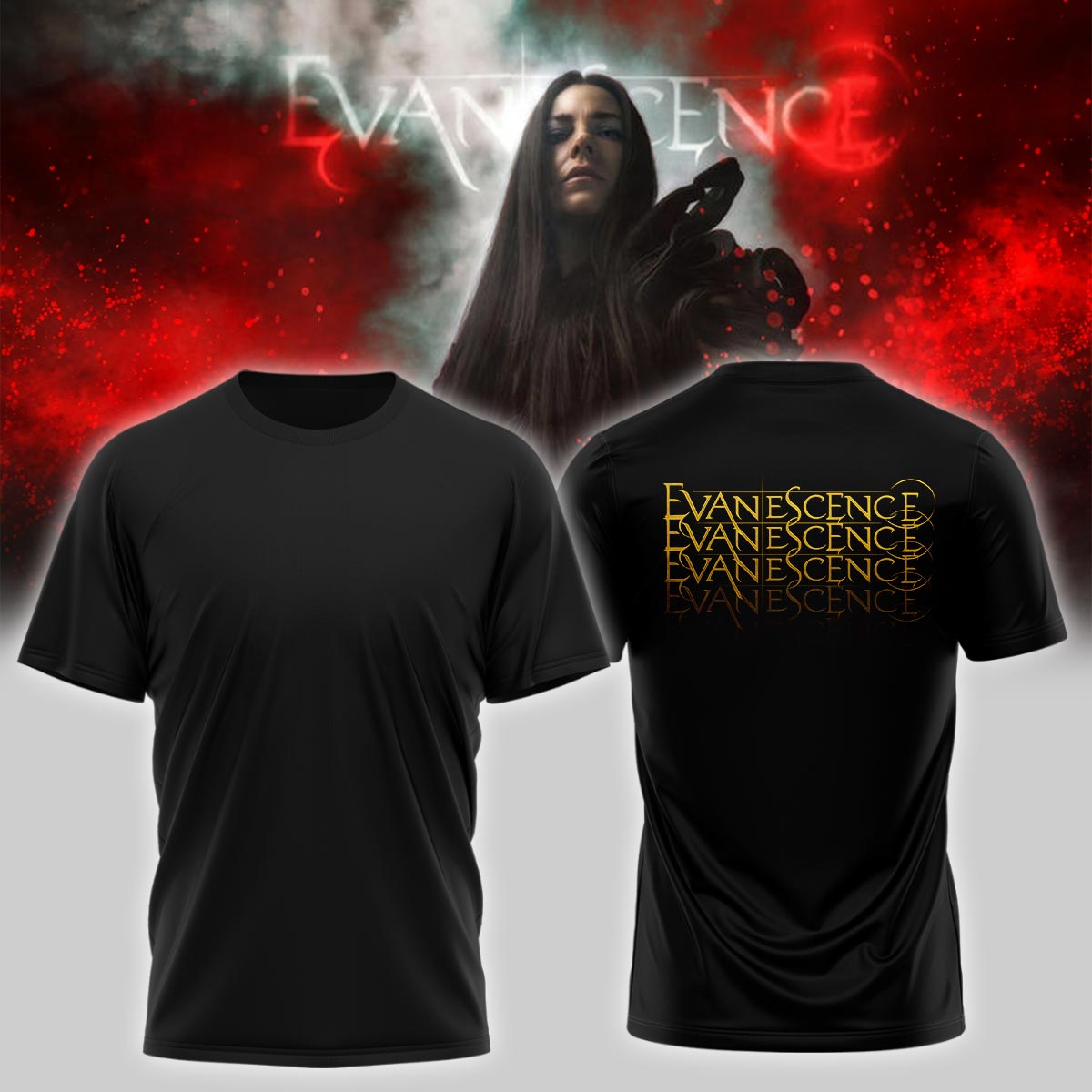 Evanescence “Sanctuary 2026 World Tour” – TShirt