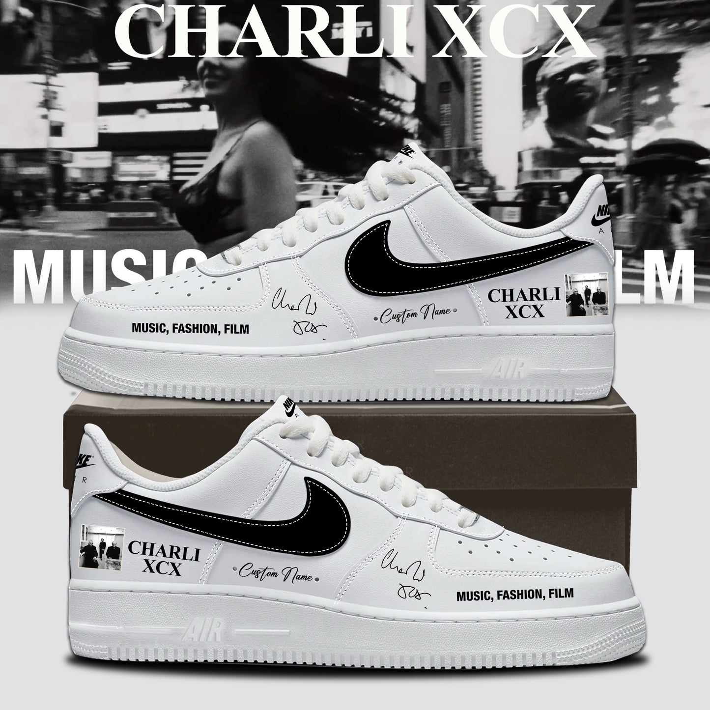 .Charli_XCX “Album Music, Fashion, Film ” Shoes