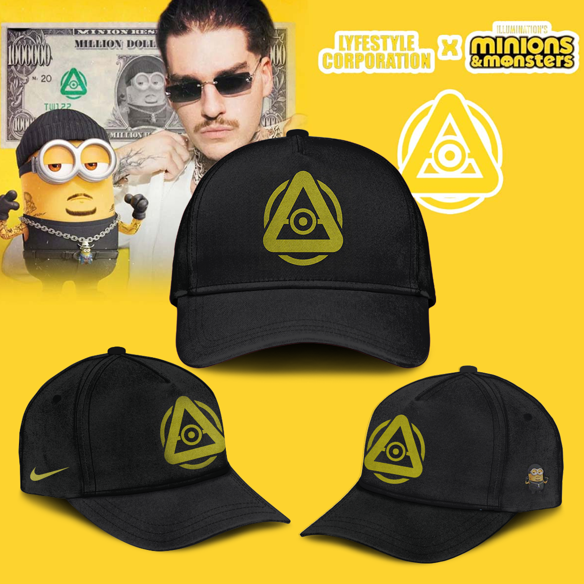 .LYFESTYLE CORPORATION X MINIONS & MONSTERS Hoodie