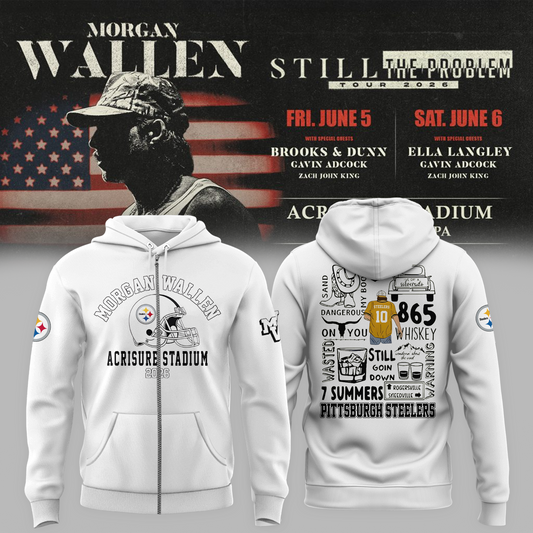 🔥 MW x Pittsburgh Stadium Tour 2026 Limited Edition Zip Hoodie