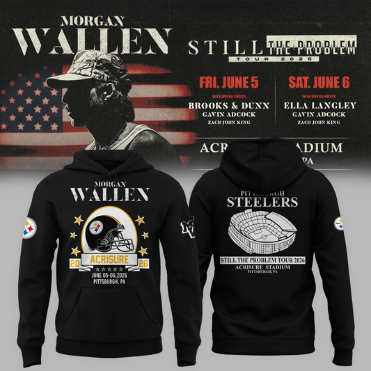 🔥 MW x Pittsburgh Stadium Tour 2026 Limited Edition Hoodie