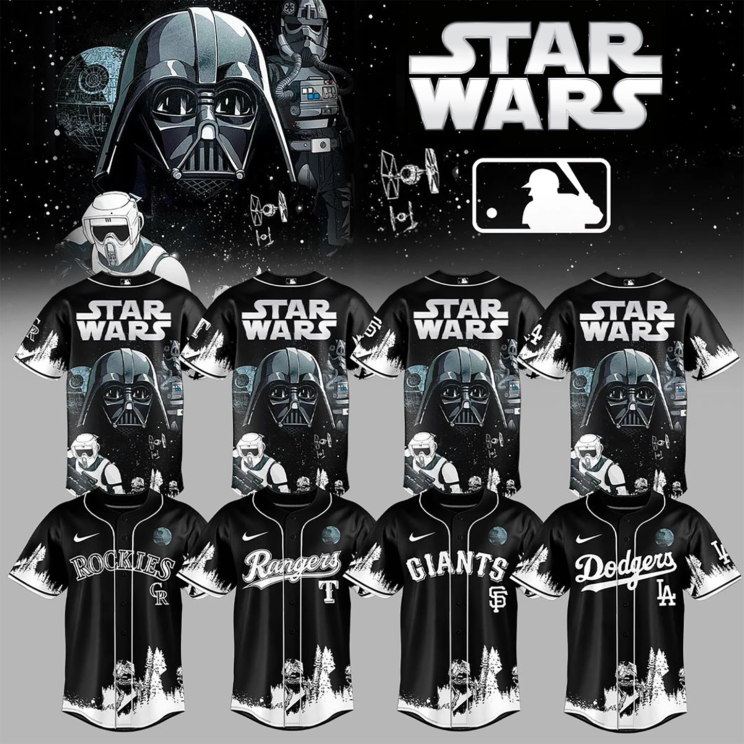 _.Star Wars Special Edition Baseball Jersey