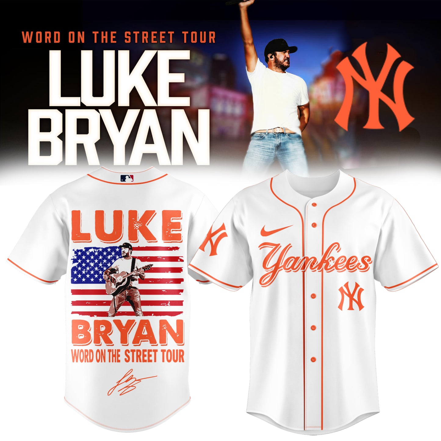 Jersey x Luke Bryan – Word On The Street Tour