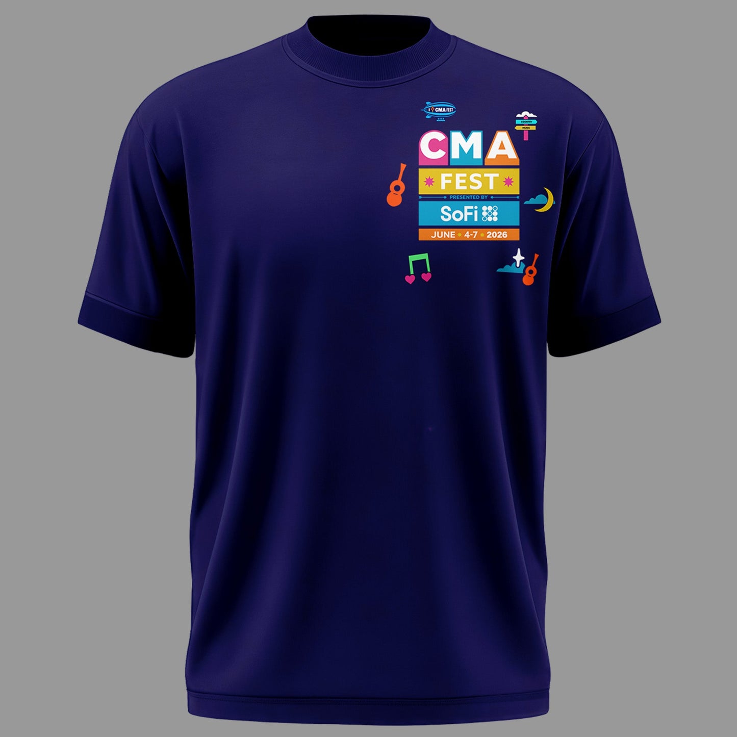 Limited Edition CMA FEST Nissan Stadium Tshirt 2026