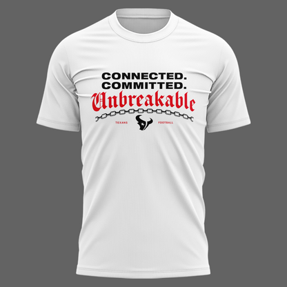 Limited Edition Houston Texans Unbreakable White Tshirt