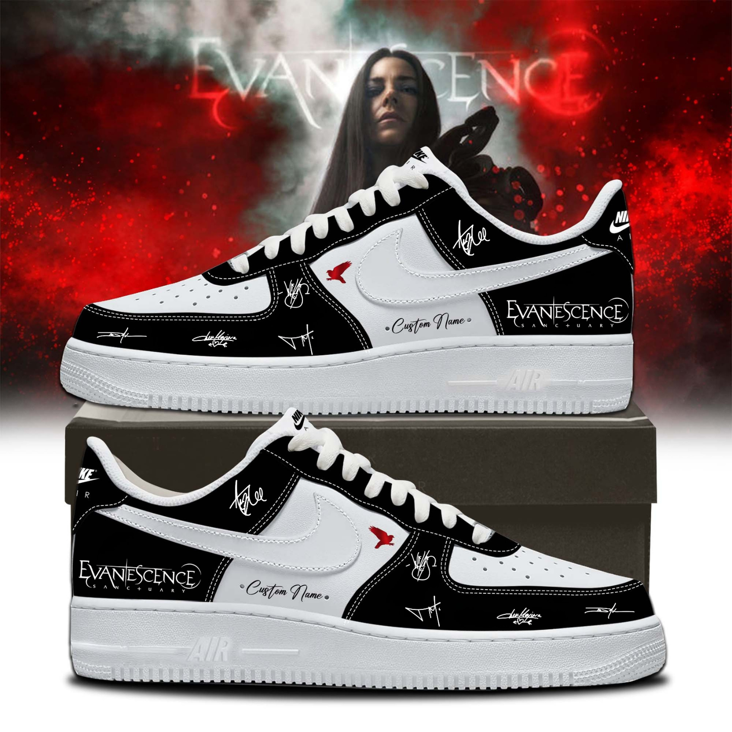 Evanescence “Sanctuary 2026 World Tour” Shoes