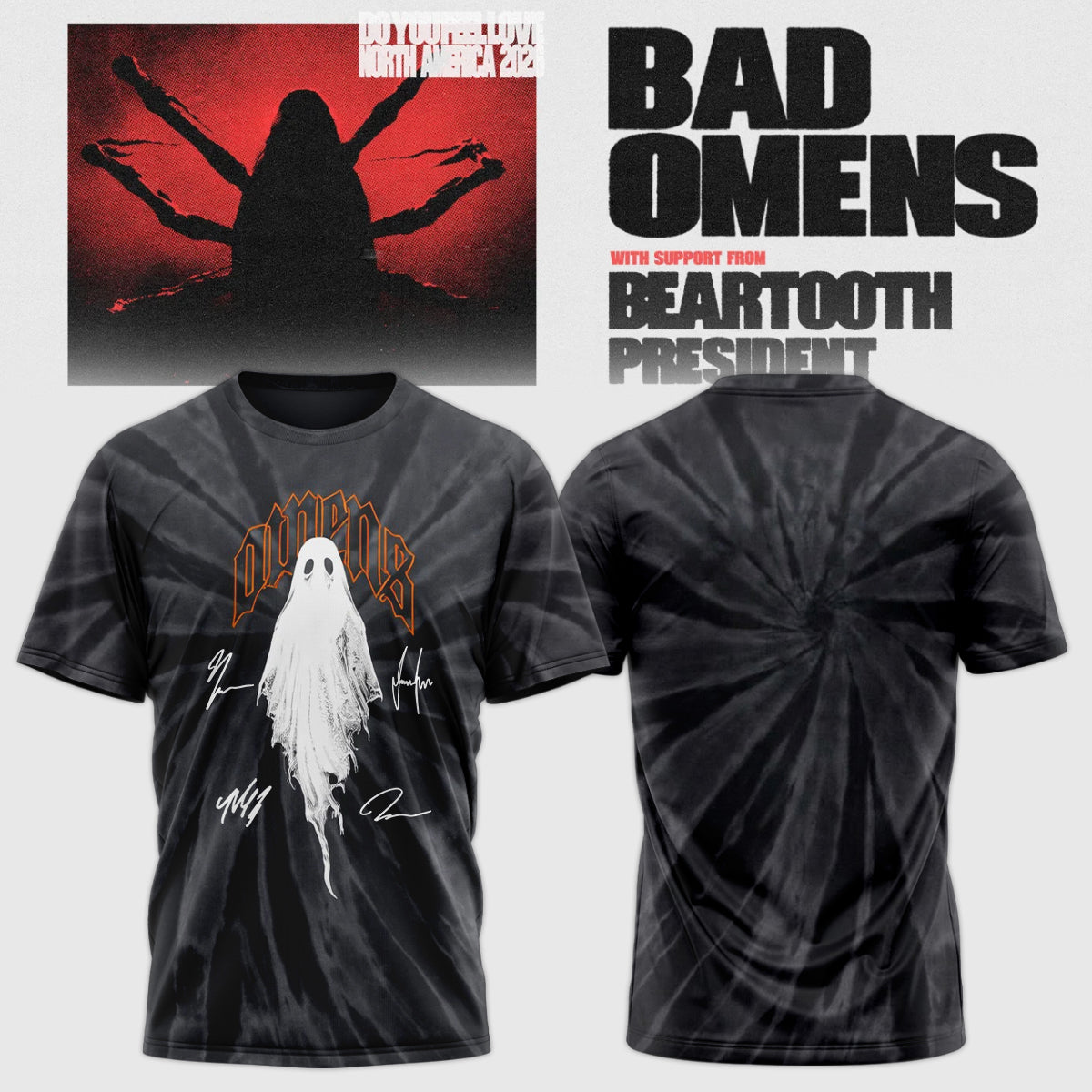 Bad Omens Do You Feel Love Tour TShirt