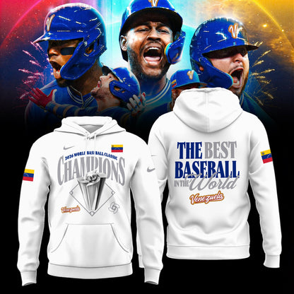 🏆️🏆️🏆 Venezuela Baseball World Baseball Classic Champions 2026 Hoodie