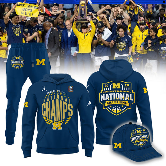Basketball x Michigan Champions 2026 Limited Edition Hoodie