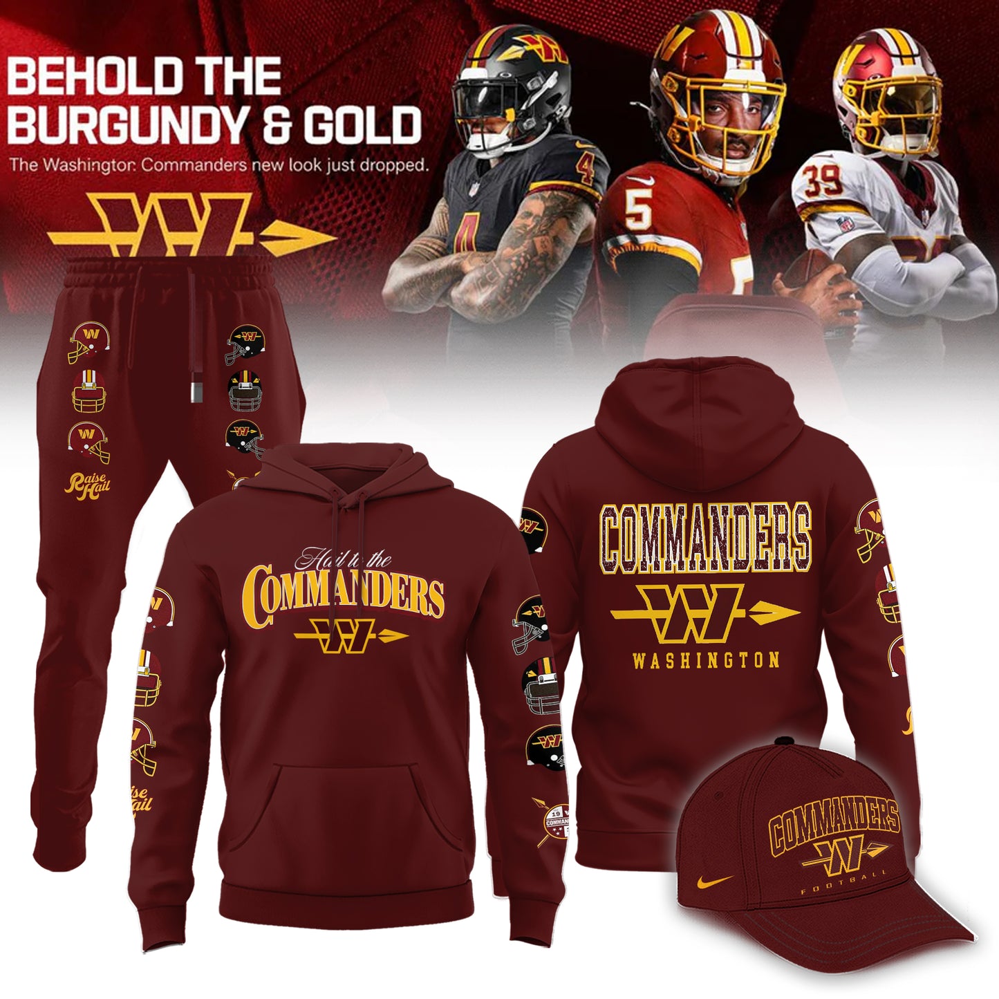 Limited Edition W.Commanders Franchise Focus Club Shirt