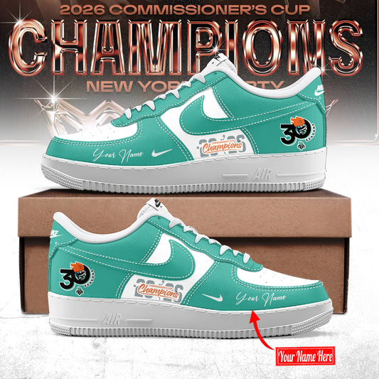 Limited Edition NY Liberty 2026 Commissioner’s Cup Champions Sneakers