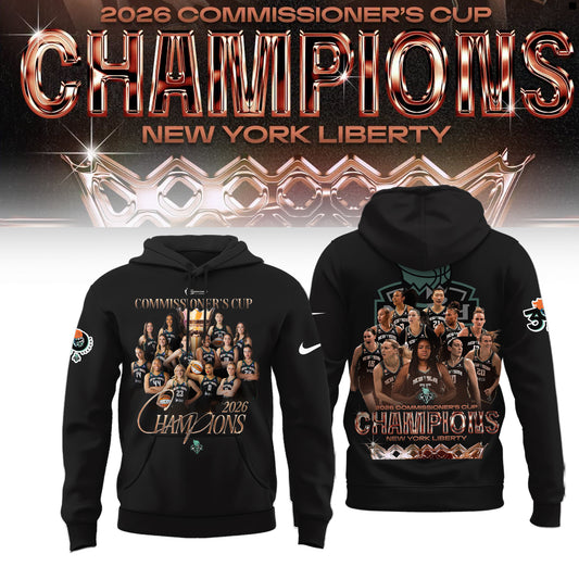 Liberty 🗽2026 Commissioner’s Cup Champions 🏀🏆 Hoodie