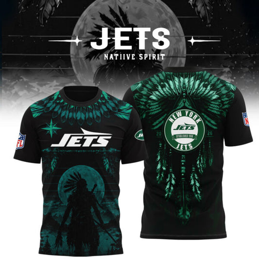 Limited Editon New York Jets Native Spirit Heritage 2026 Shirt