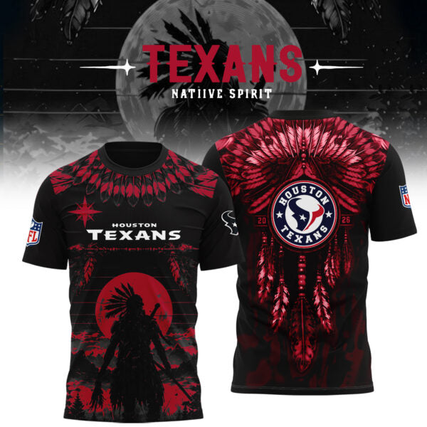 Limited Editon Houston Texans Native Spirit Heritage 2026 Shirt