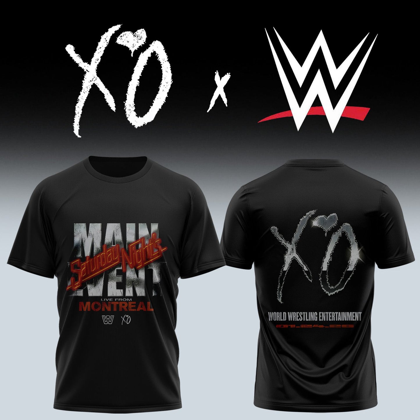 …TW _ XO x WWE Shirt