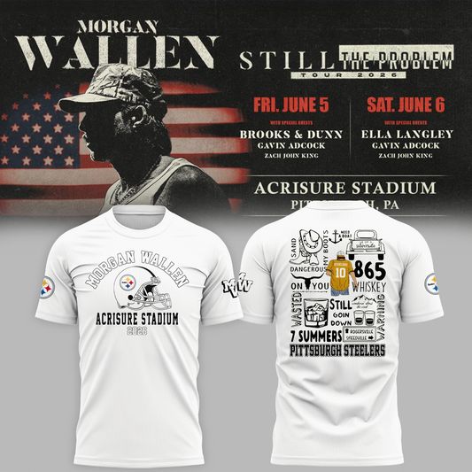 🔥 MW x Pittsburgh Stadium Tour 2026 Limited Edition T-Shirt