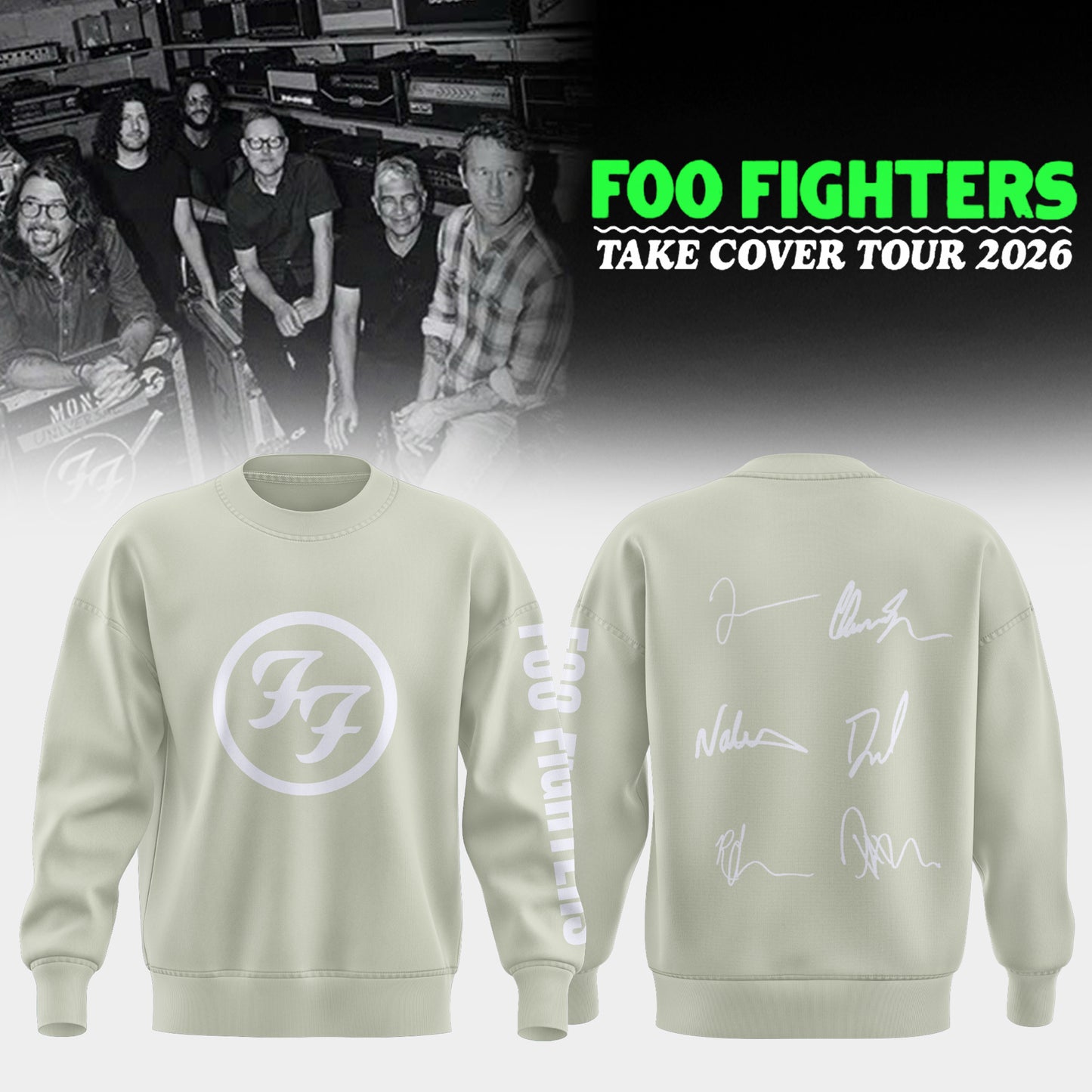 FF ”Take Cover Tour 2026” Limited Edition Signature – Sweatshirt