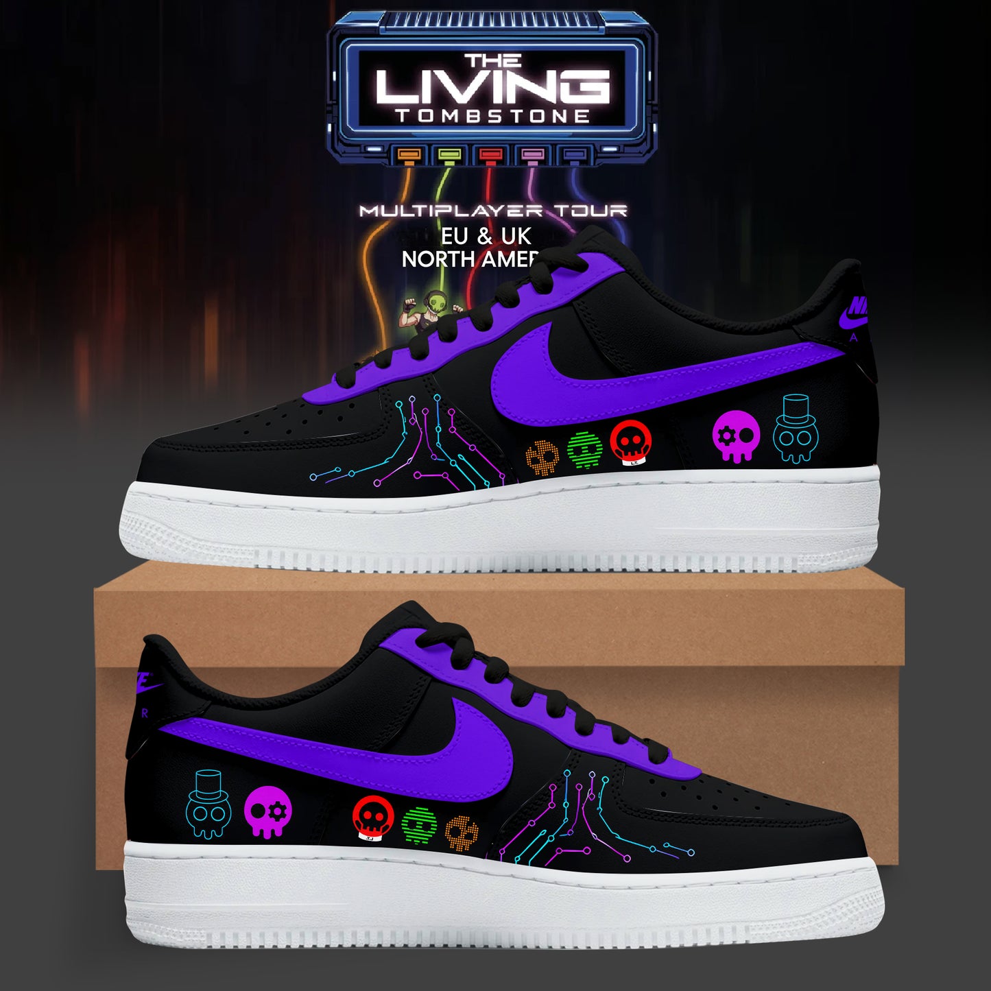 _ “ARCADE” – The Living Tombstone: Multiplayer Tour Customize Shoes