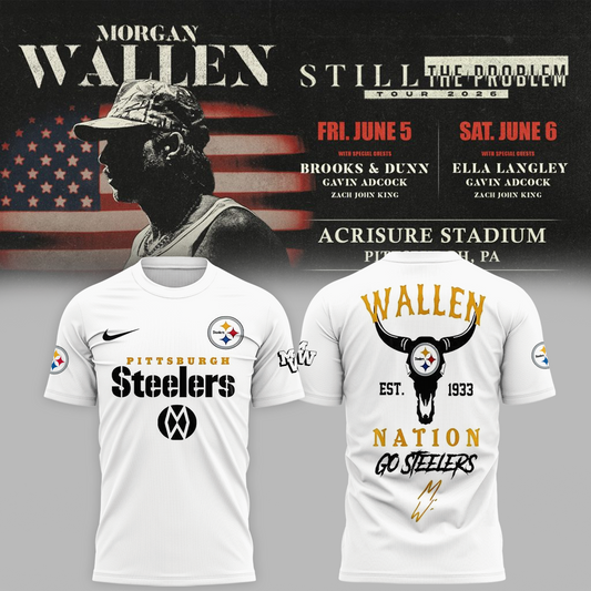 🔥 MW x Pittsburgh Stadium Tour 2026 Limited Edition T-Shirt