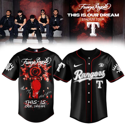 Fuerza Regida “This Is Our Dream Stadium Tour” 2026 Limited Edition Signature – Jersey 1