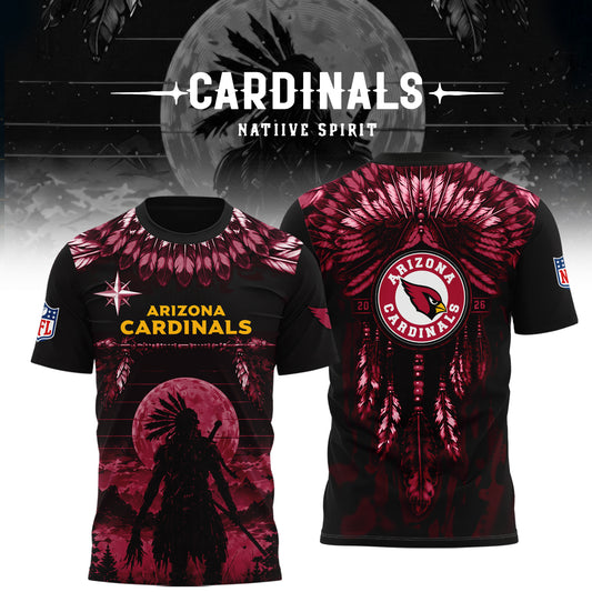 Limited Editon Arizona Cardinals Native Spirit Heritage 2026 Shirt