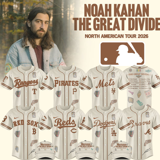 Baseball x Noah Kahan Tour 2026 Jersey Limited Edition V2