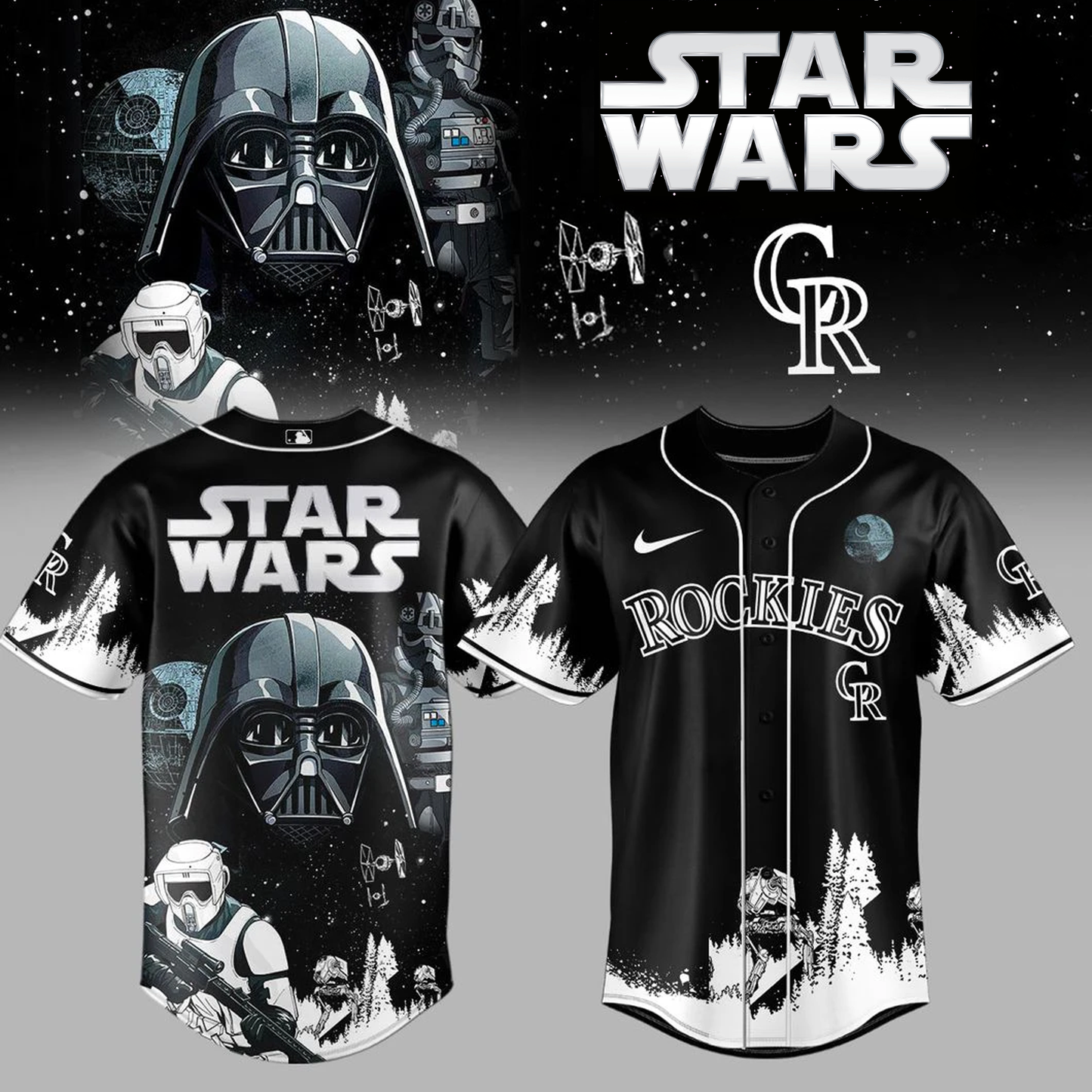 _.Star Wars Special Edition Baseball Jersey