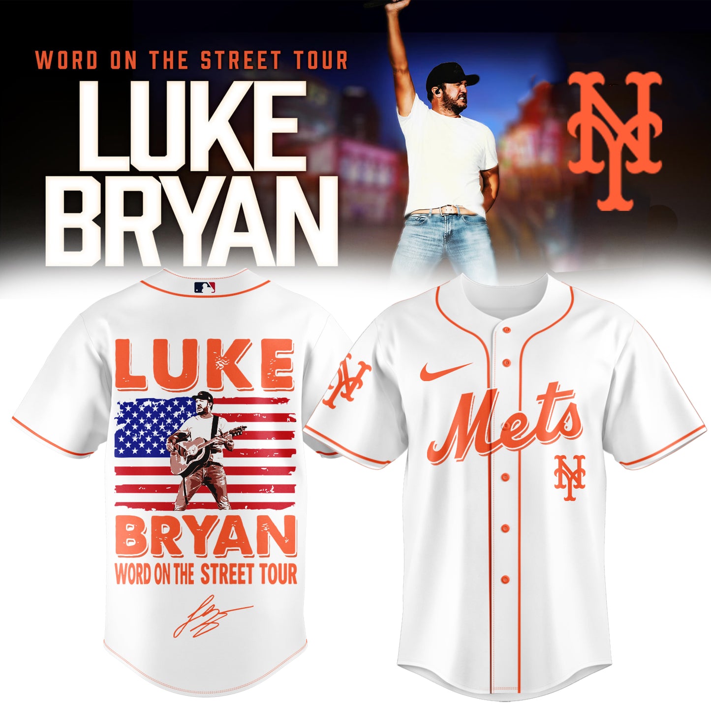 Jersey x Luke Bryan – Word On The Street Tour